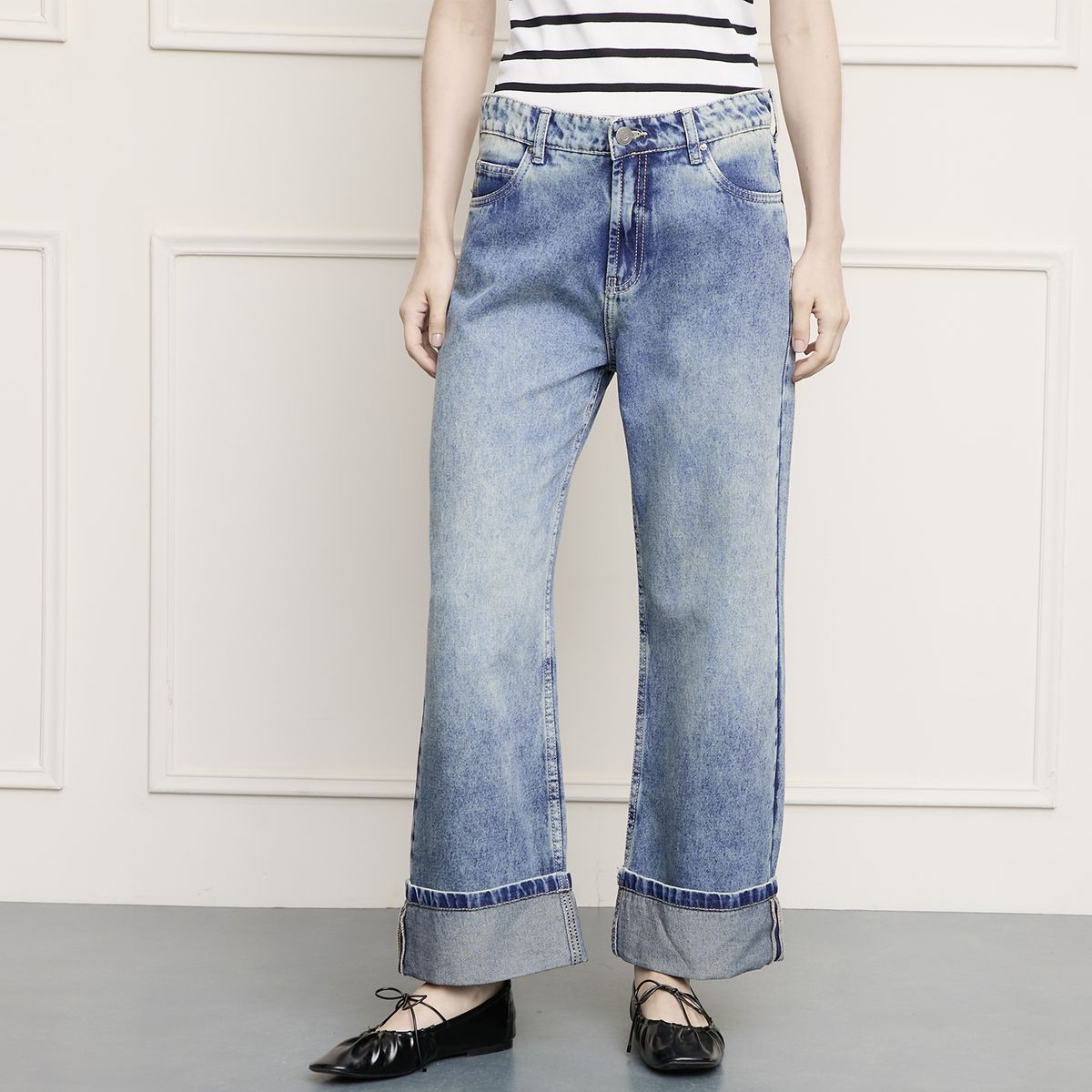 BASEMENT - Jeans Push Up Mujer Basement