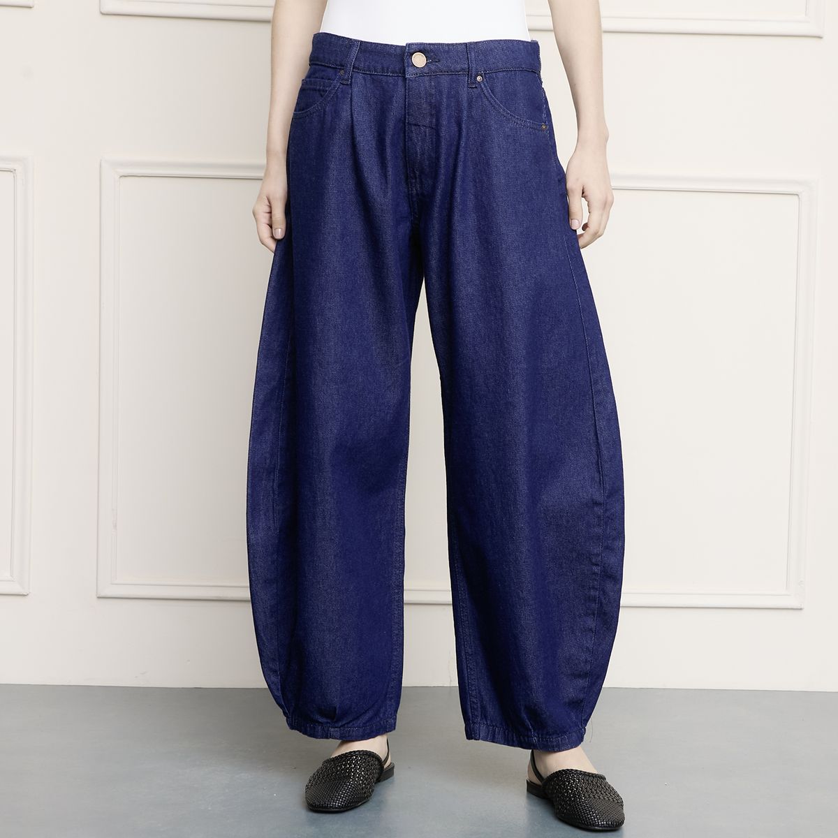 BASEMENT - Jeans Balloon Mujer Basement