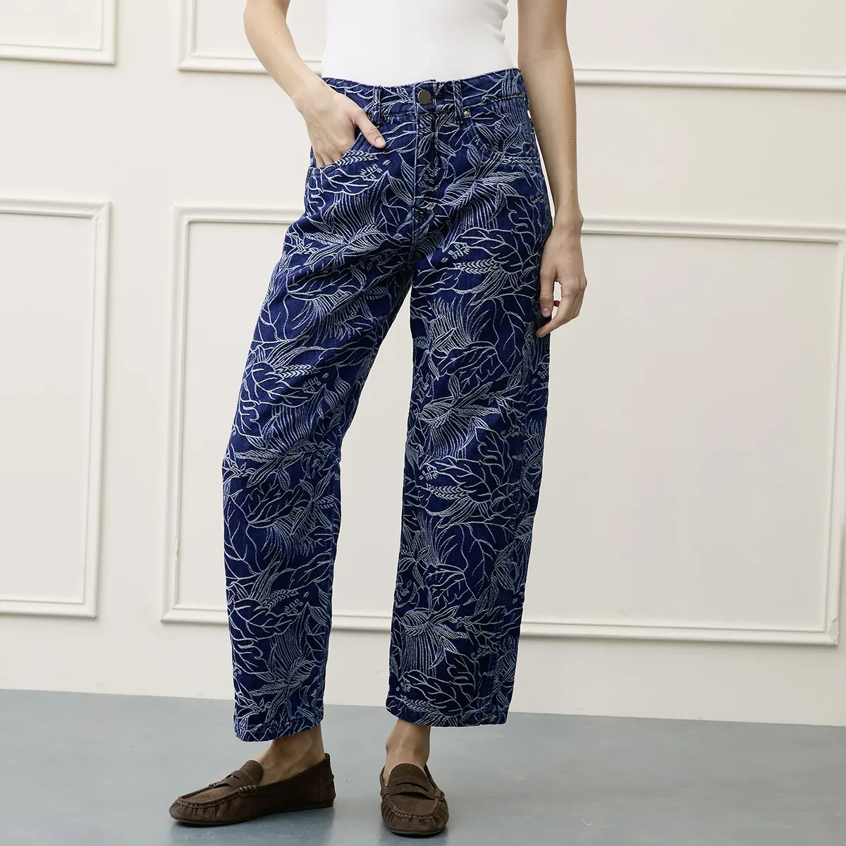 BASEMENT - Jeans Balloon Mujer Basement
