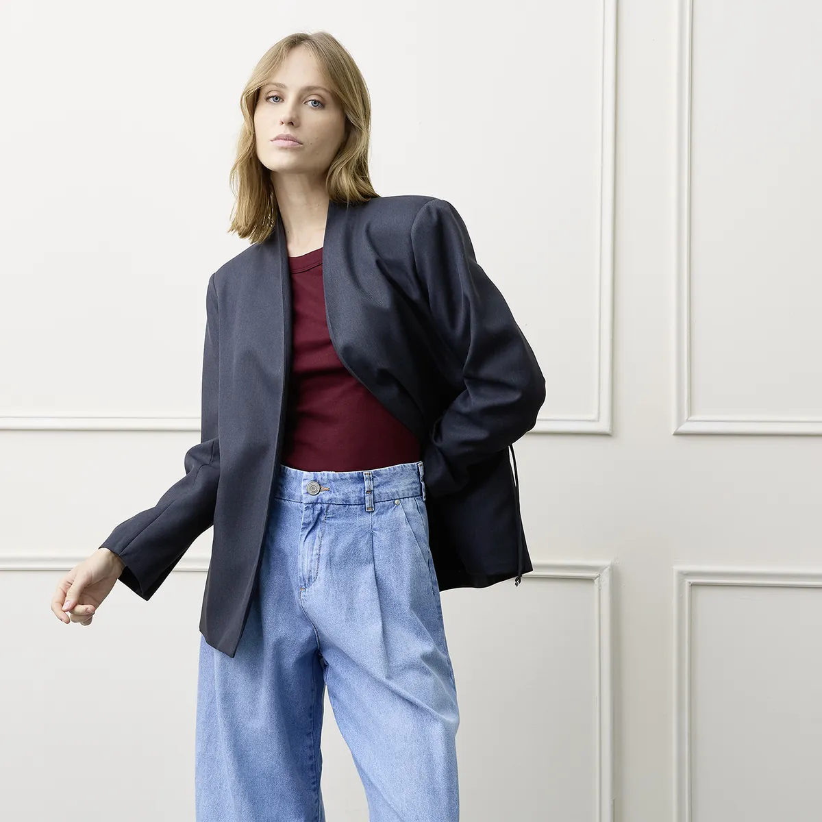 BASEMENT - Blazer Mujer Basement