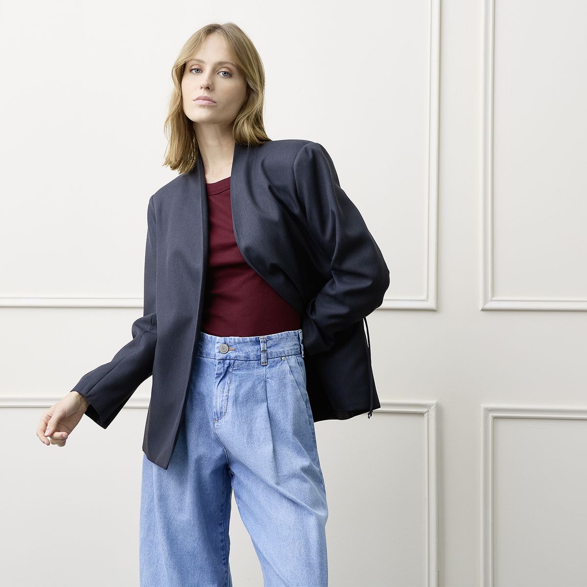 BASEMENT - Blazer Mujer Basement