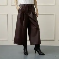 BASEMENT - Pantalón Cuero Effect Mujer