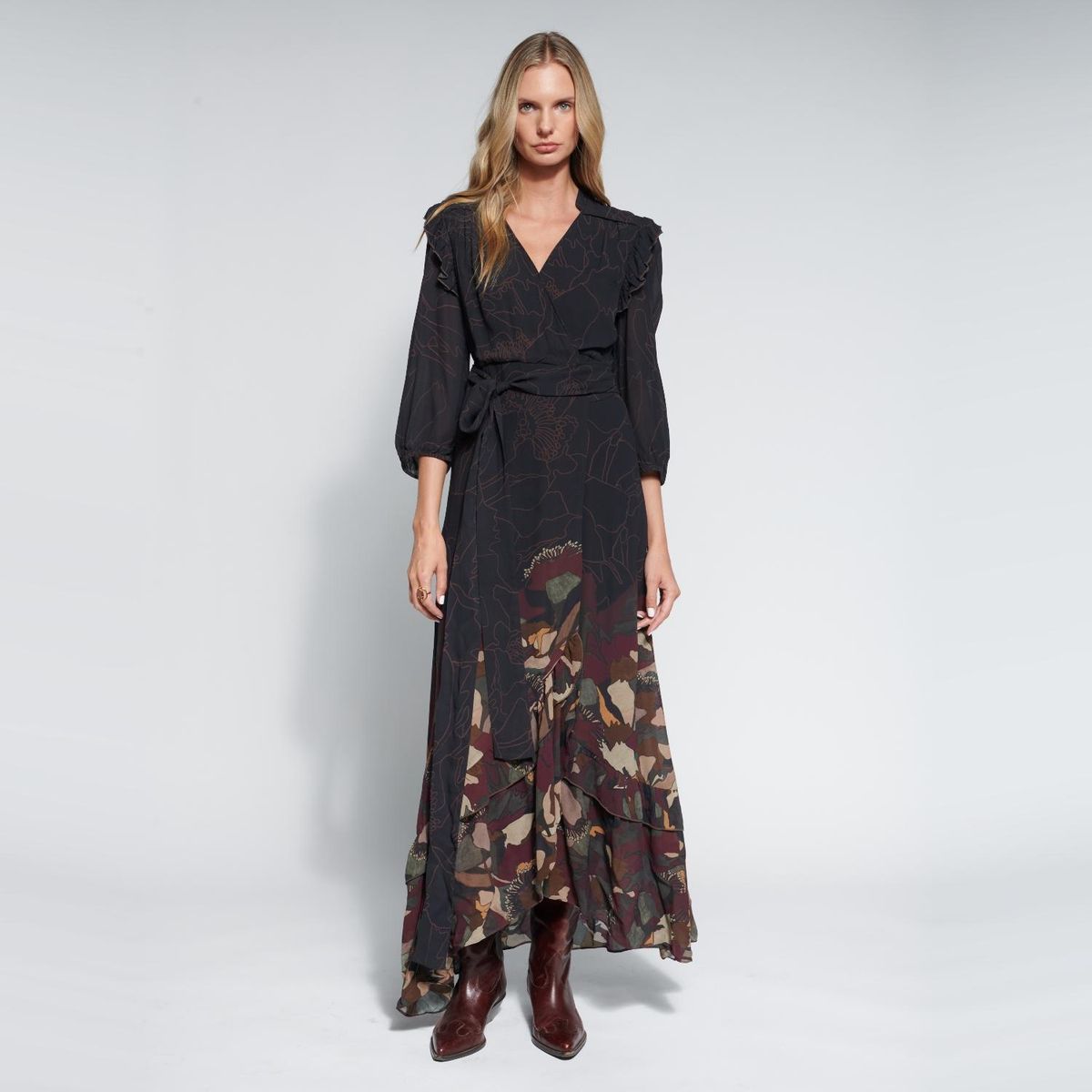 SINGOLARE - Vestido Largo Mujer Singolare