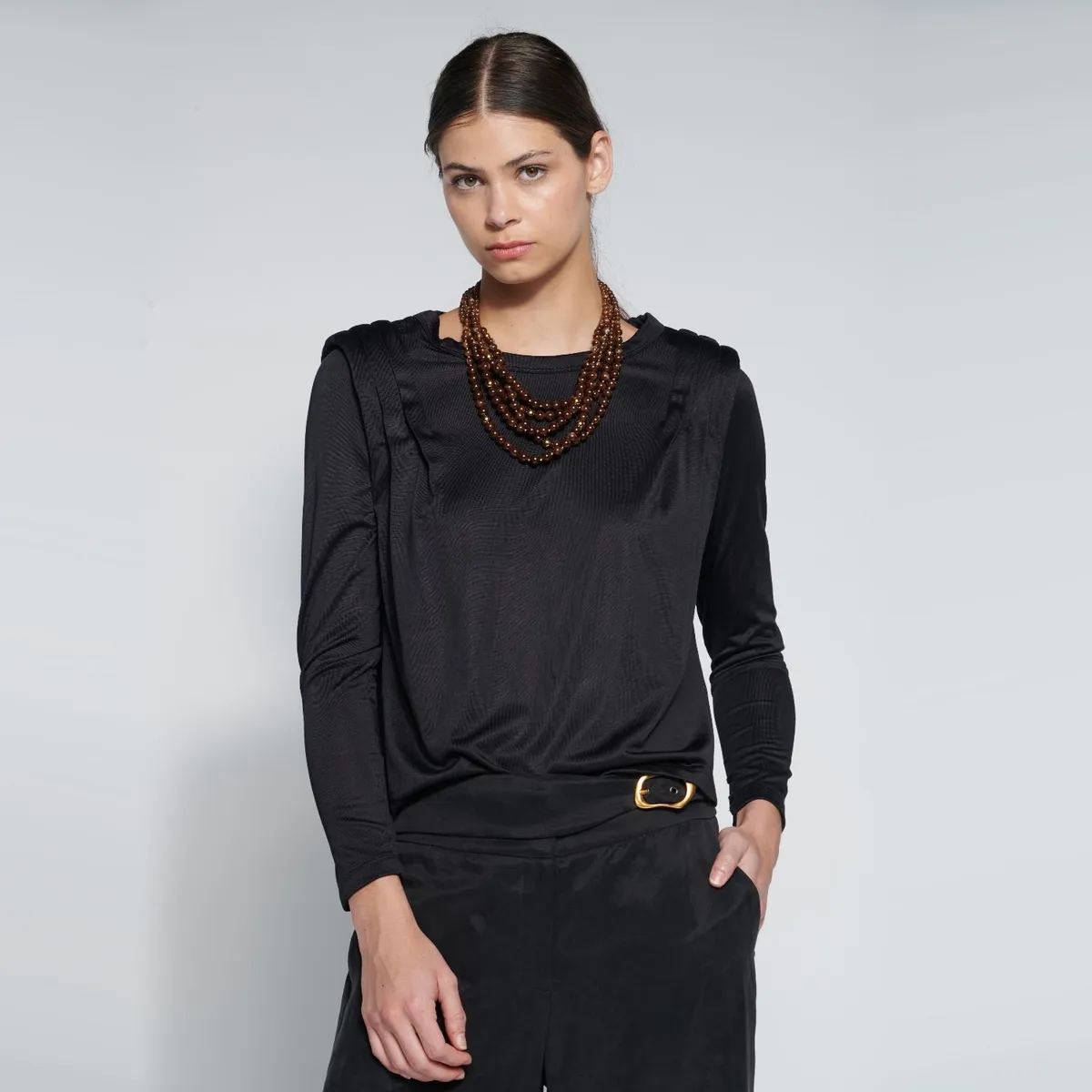SINGOLARE - Polera Mujer Singolare