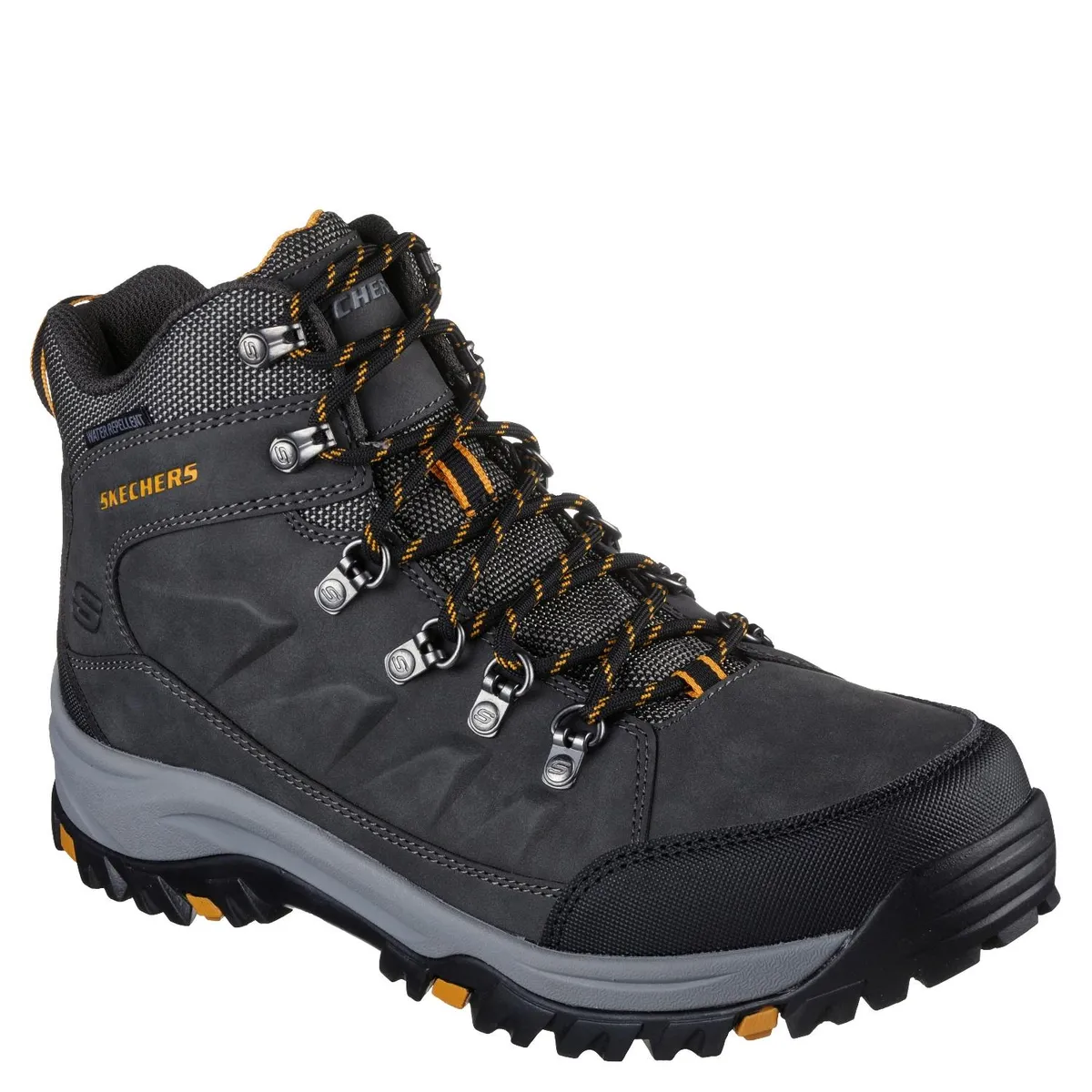 SKECHERS - Botines Hombre Gris Skechers
