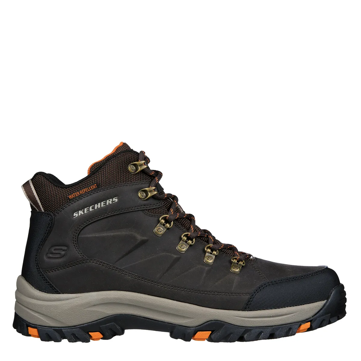 SKECHERS - Botines Hombre Café Skechers