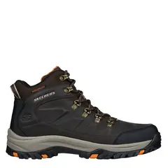 SKECHERS - Botines Hombre Café