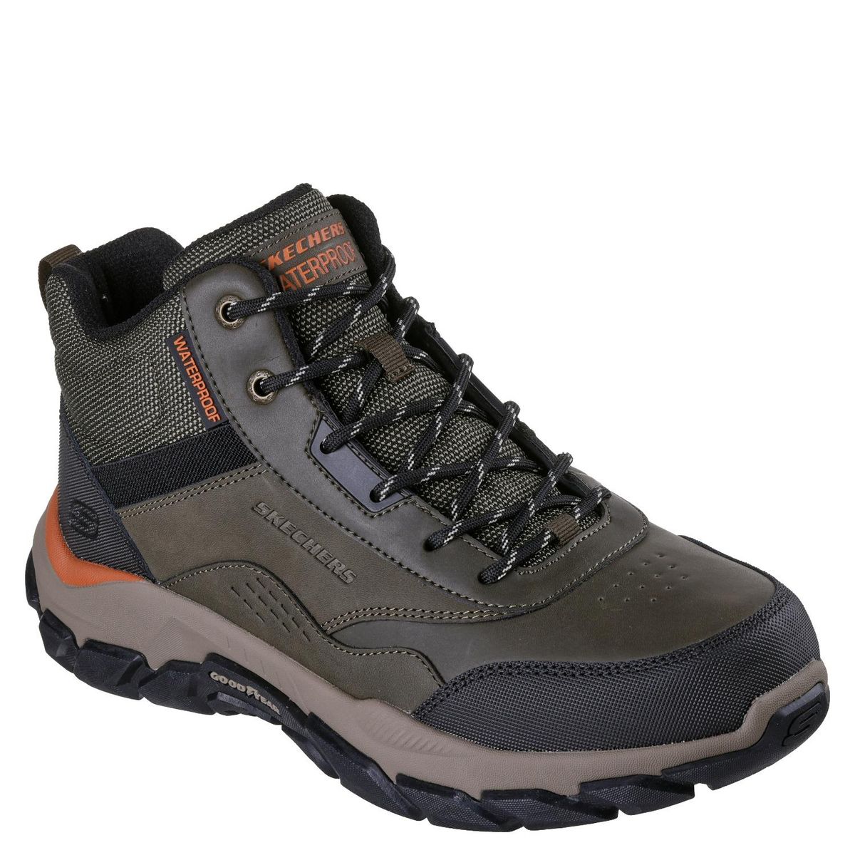 SKECHERS - Botines Hombre Verde Skechers
