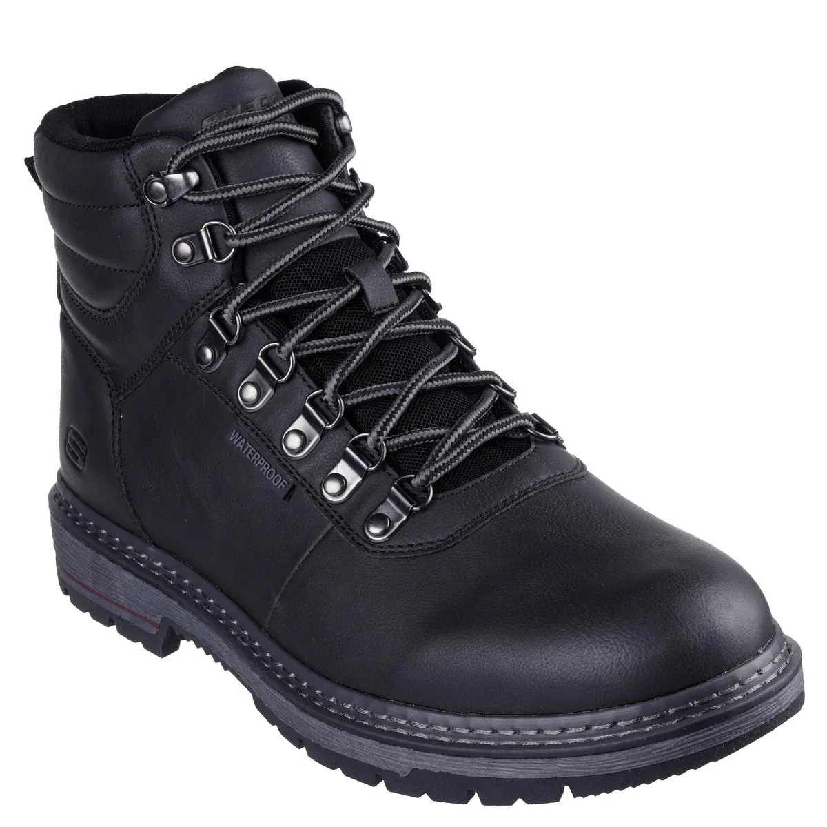 SKECHERS - Botines Hombre Negro Skechers