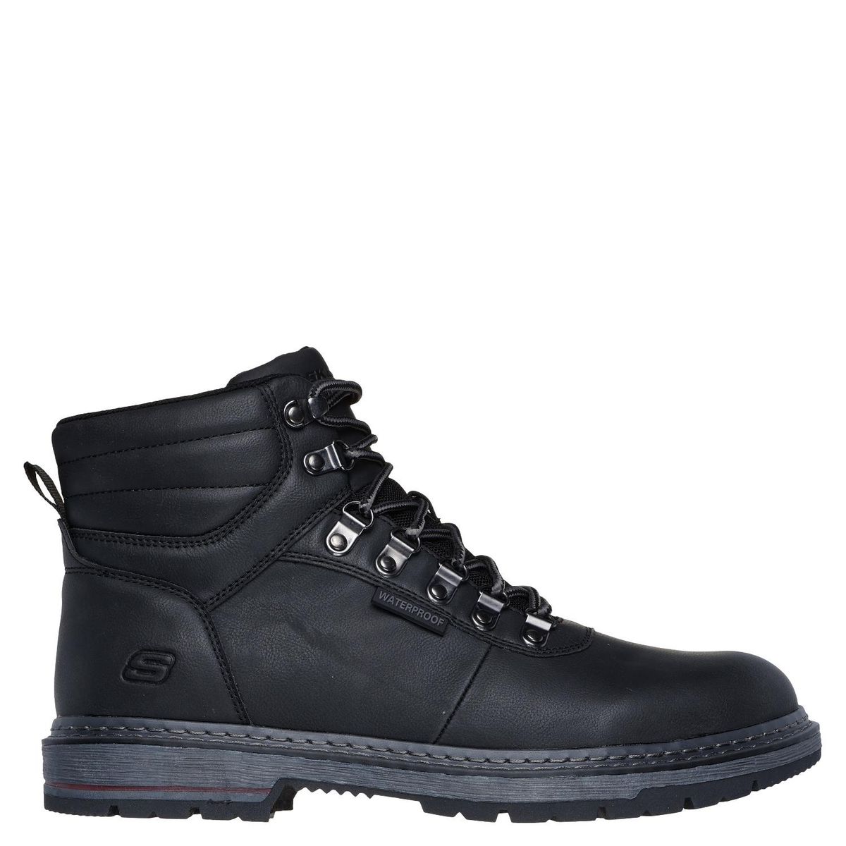 SKECHERS - Botines Hombre Negro Skechers