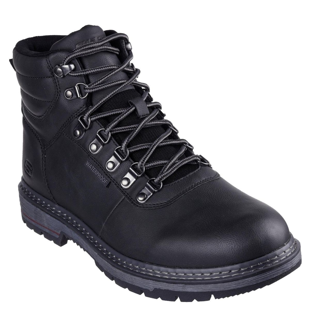 SKECHERS - Botines Hombre Negro Skechers