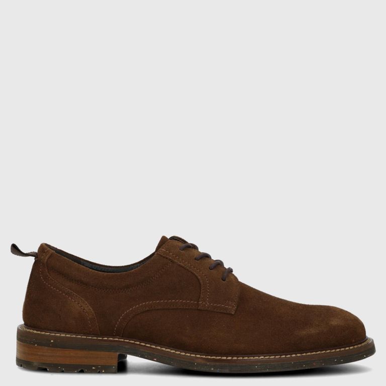 Zapato Formal Hombre Cuero Café