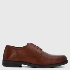 HUSH PUPPIES - Zapato Formal Hombre Cuero Café