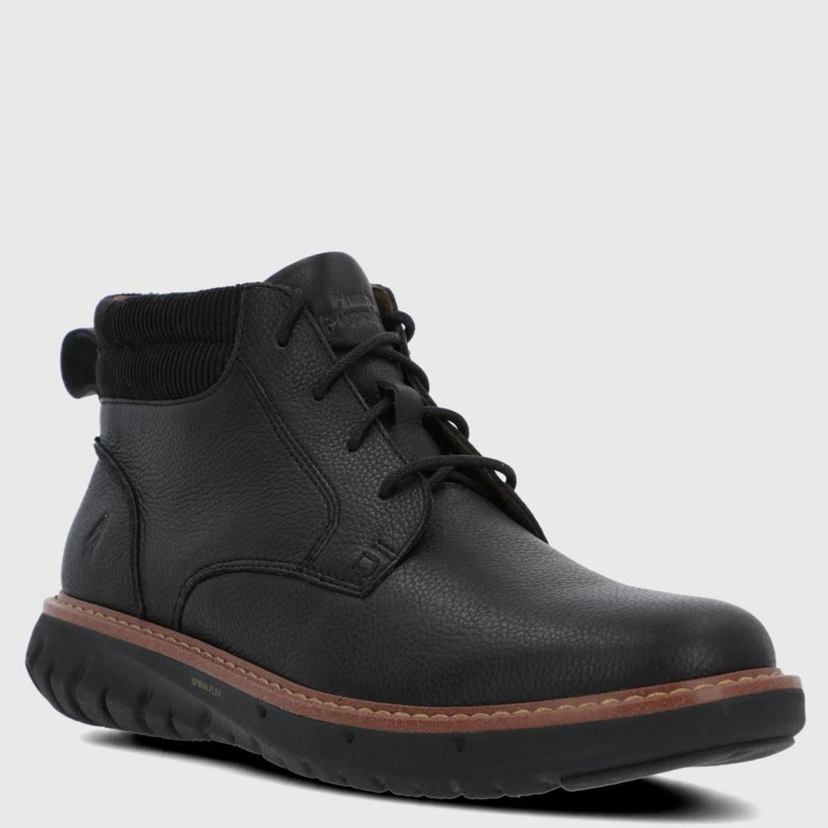 HUSH PUPPIES - Botín Hombre Negro Hush Puppies