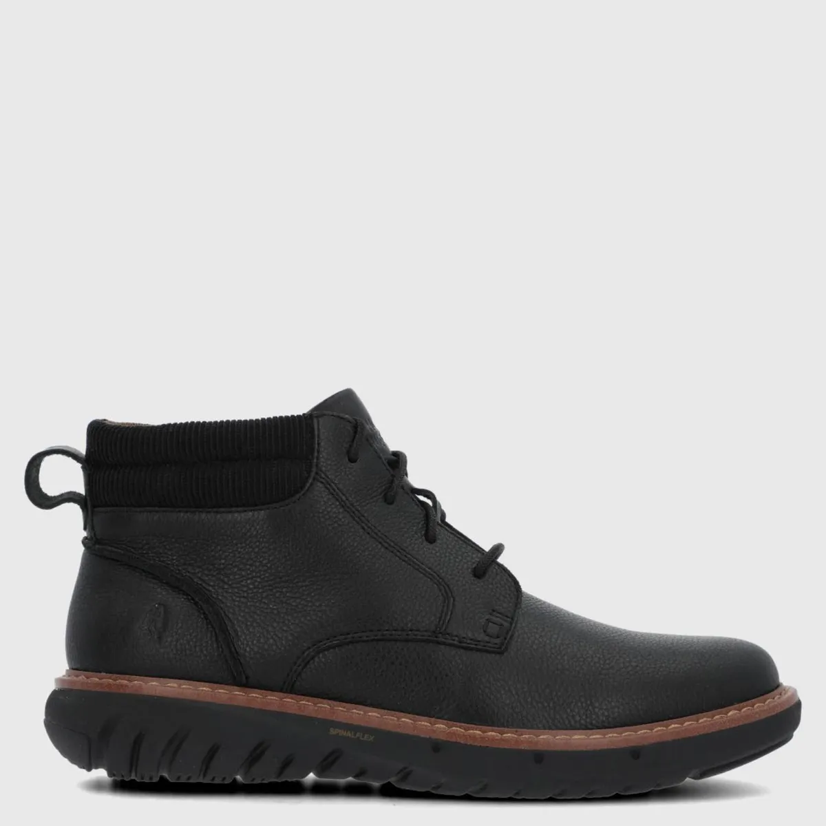 HUSH PUPPIES - Botín Hombre Negro Hush Puppies