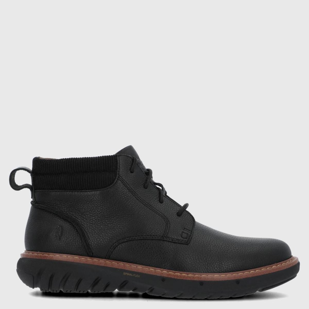 HUSH PUPPIES - Botín Hombre Negro Hush Puppies