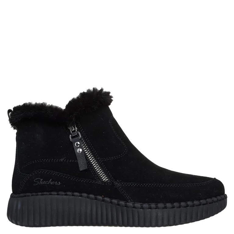 Botin Mujer Cuero Negro