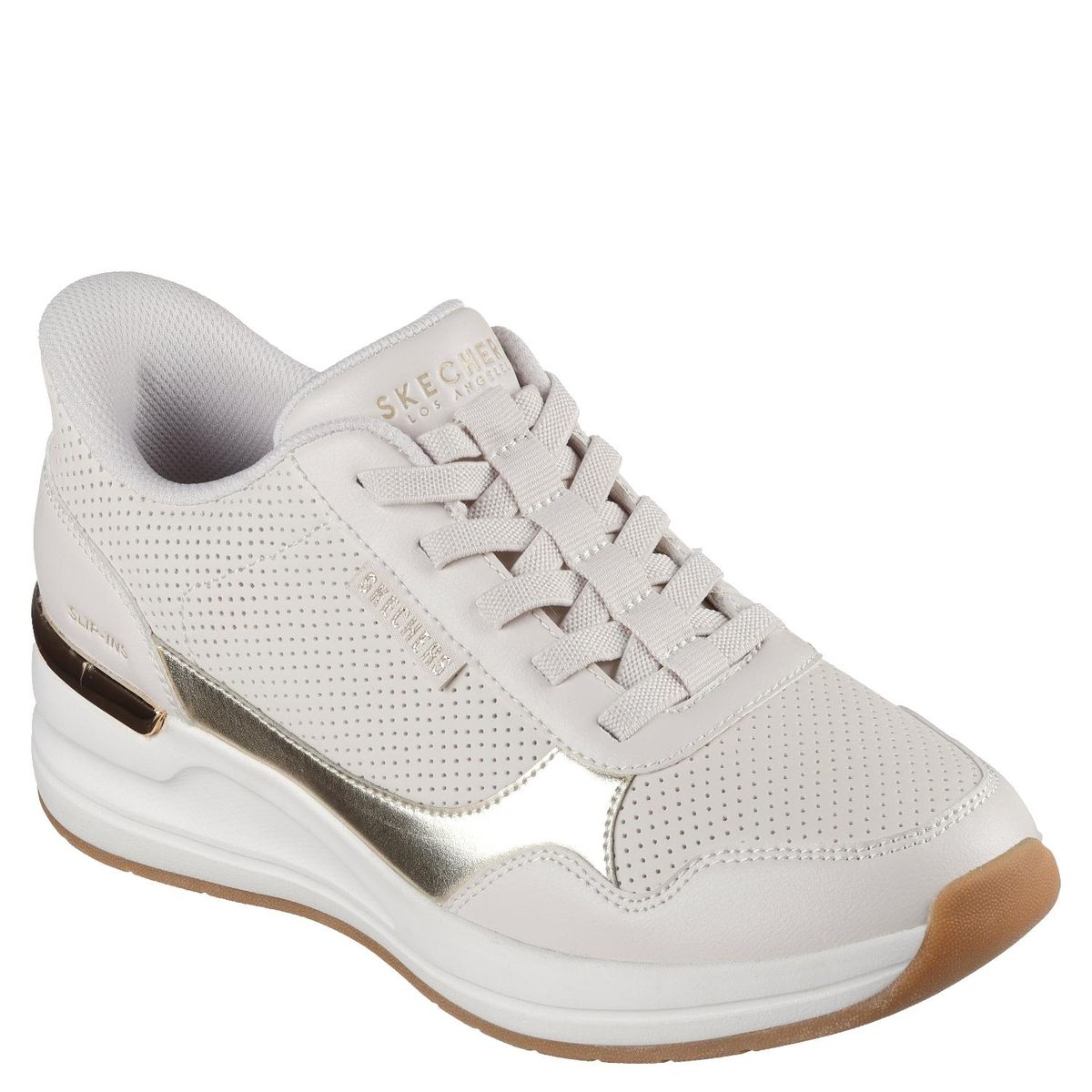 SKECHERS - Zapatilla Urbana Mujer Beige Skechers