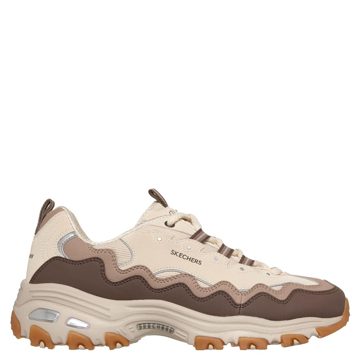 SKECHERS - Zapatilla Urbana Mujer Beige Skechers