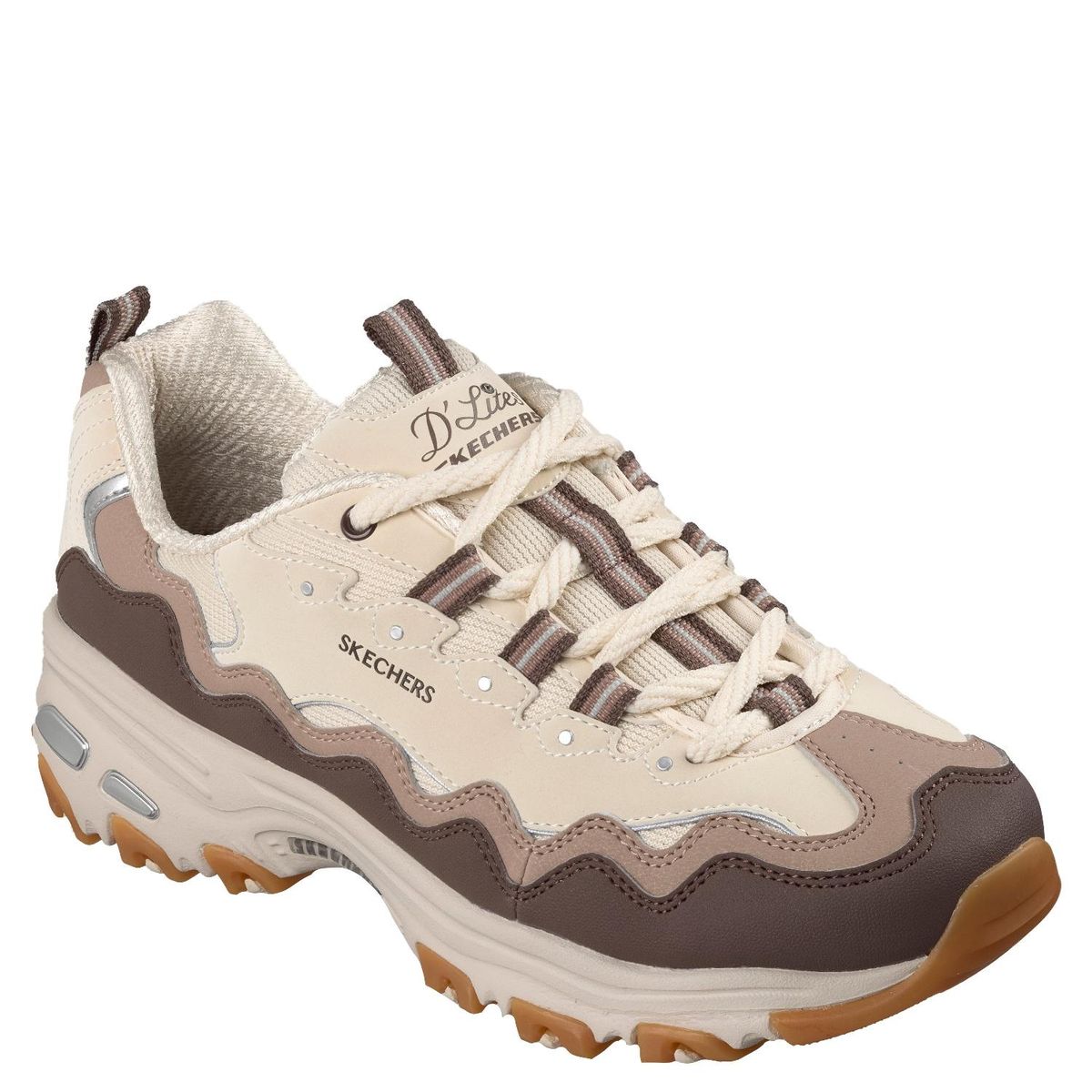 SKECHERS - Zapatilla Urbana Mujer Beige Skechers
