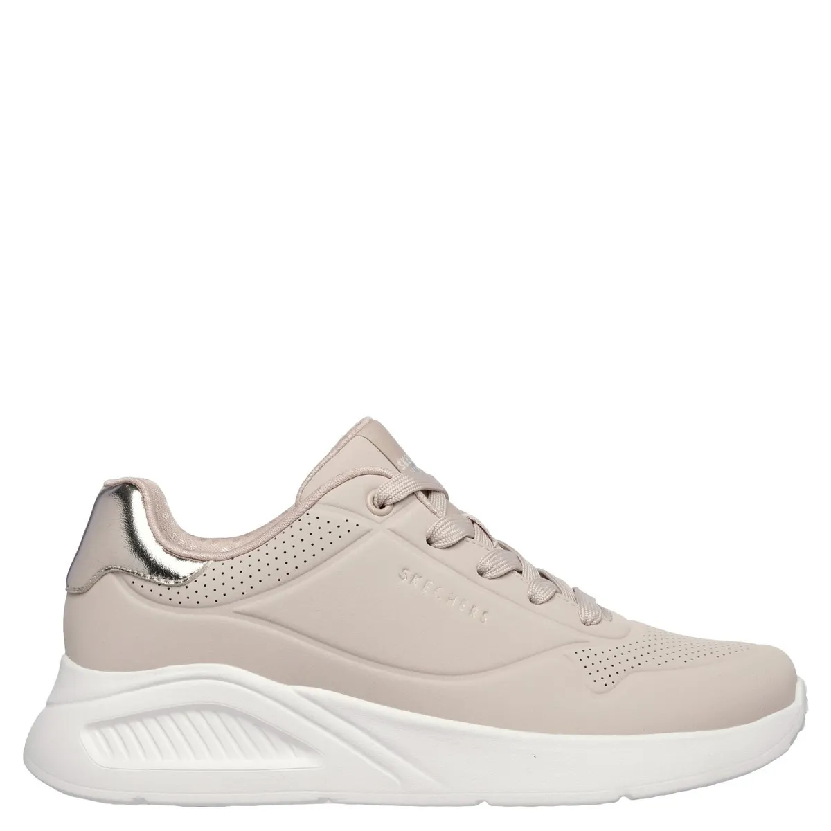 SKECHERS - Zapatilla Urbana Mujer Beige Skechers