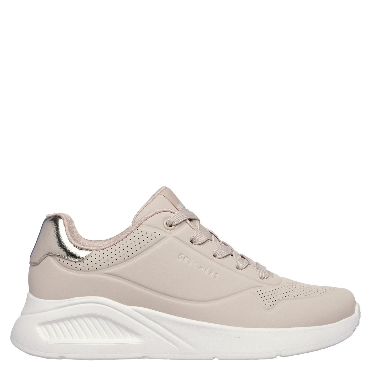 SKECHERS - Zapatilla Urbana Mujer Beige Skechers