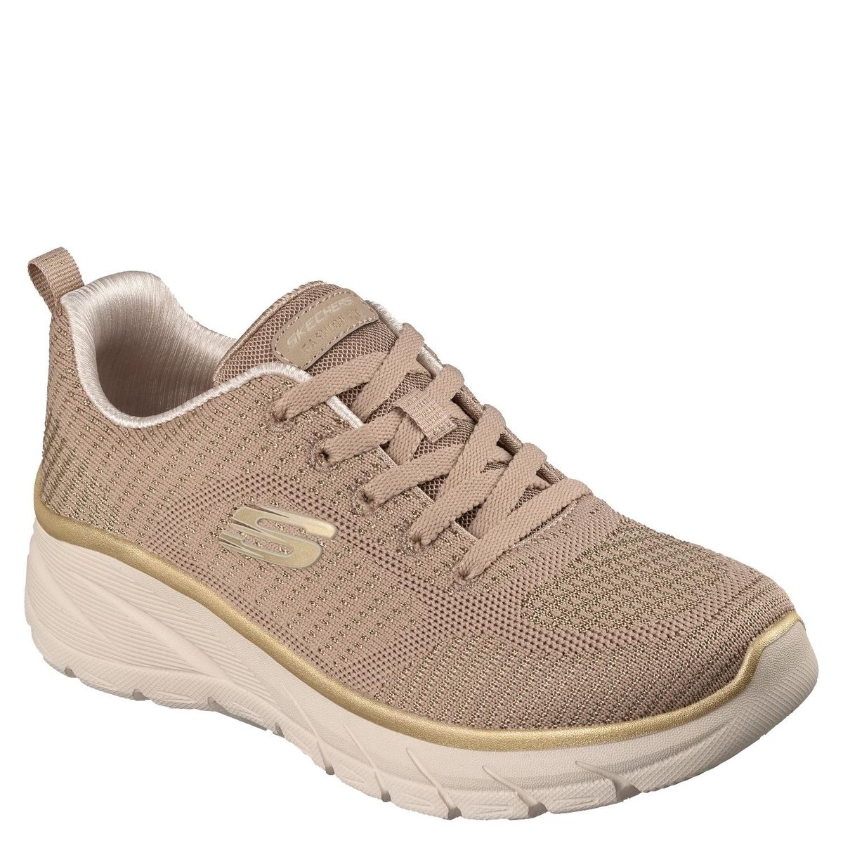 SKECHERS - Zapatilla Urbana Mujer Beige Skechers