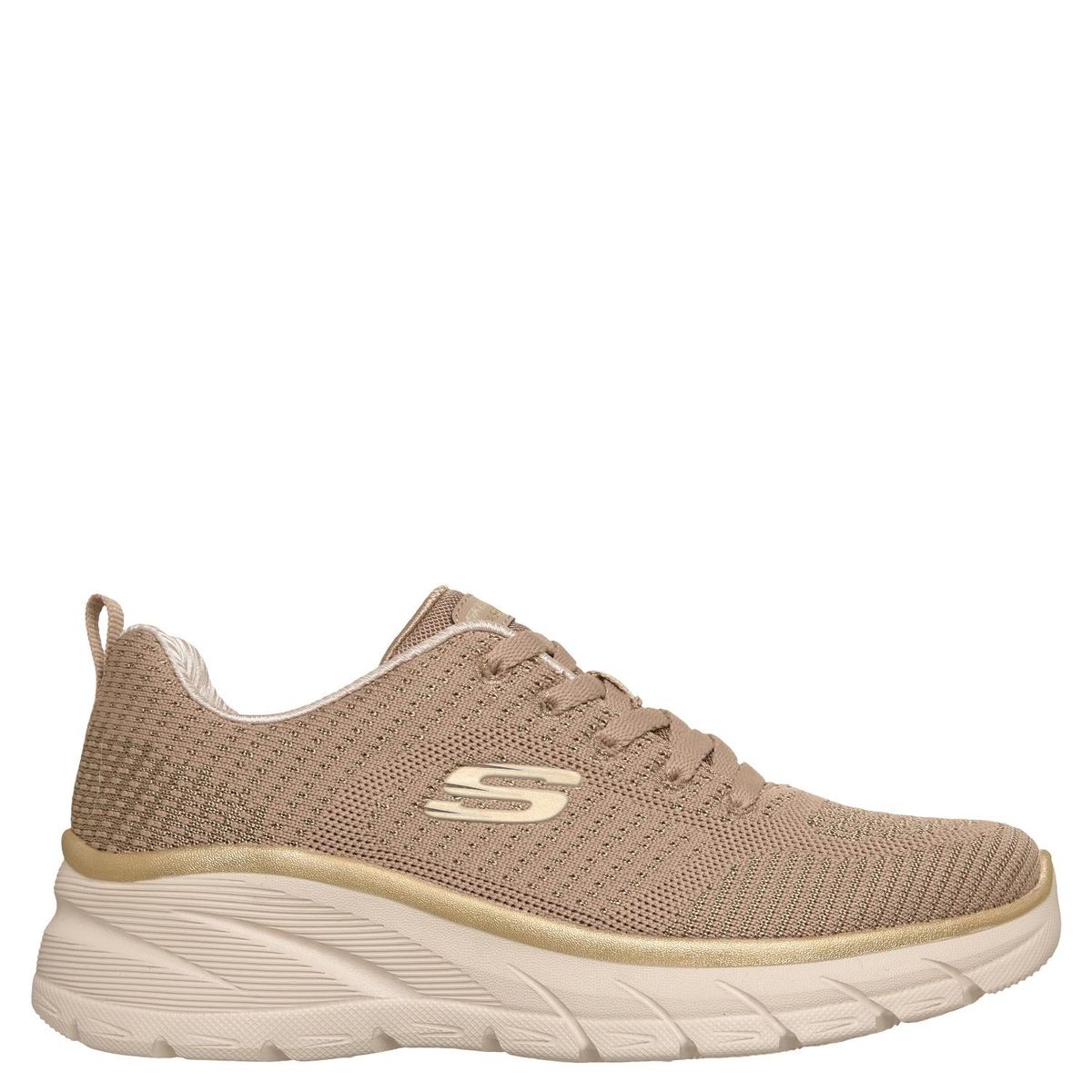 SKECHERS - Zapatilla Urbana Mujer Beige Skechers