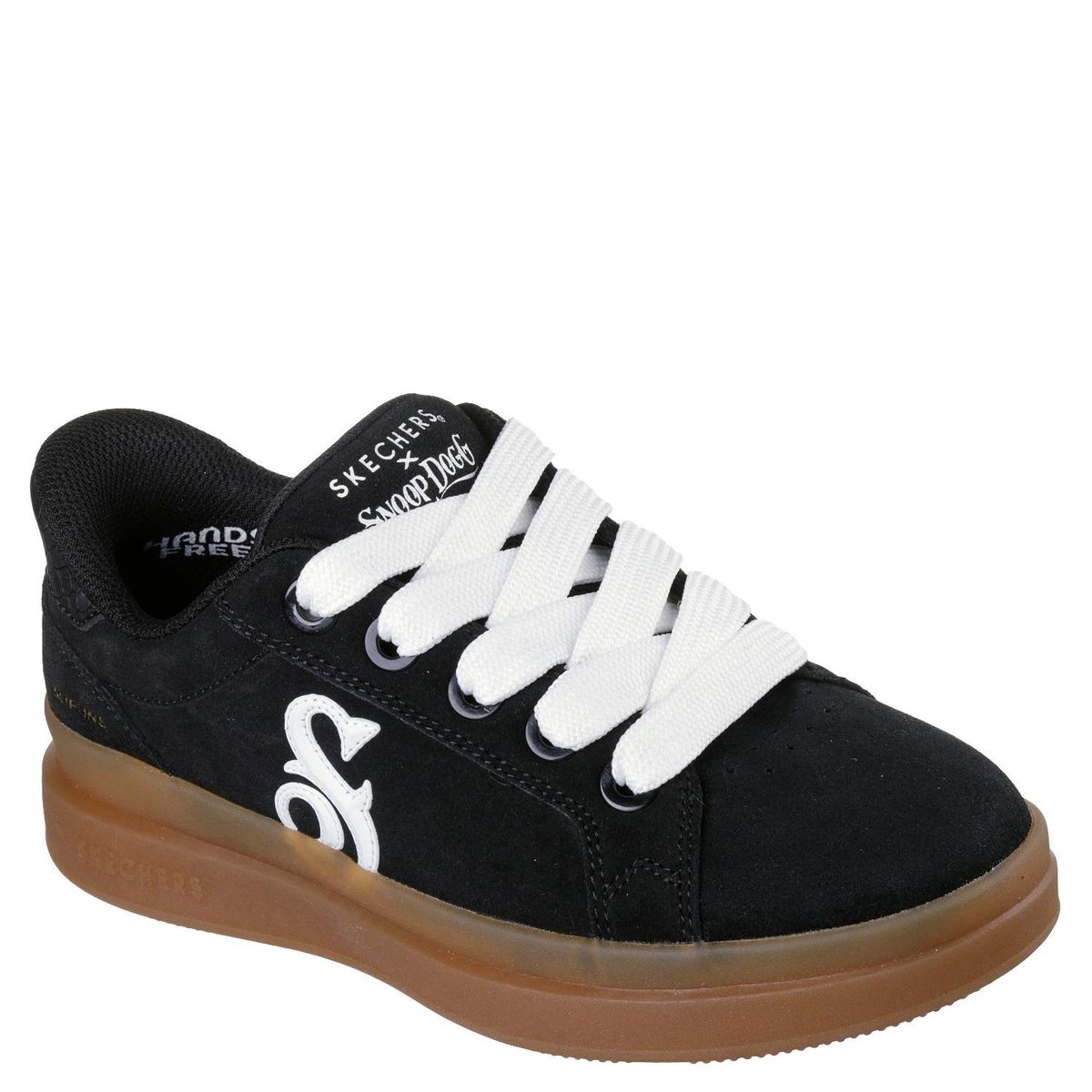 SKECHERS - Zapatilla Urbana Mujer Cuero Negro Skechers