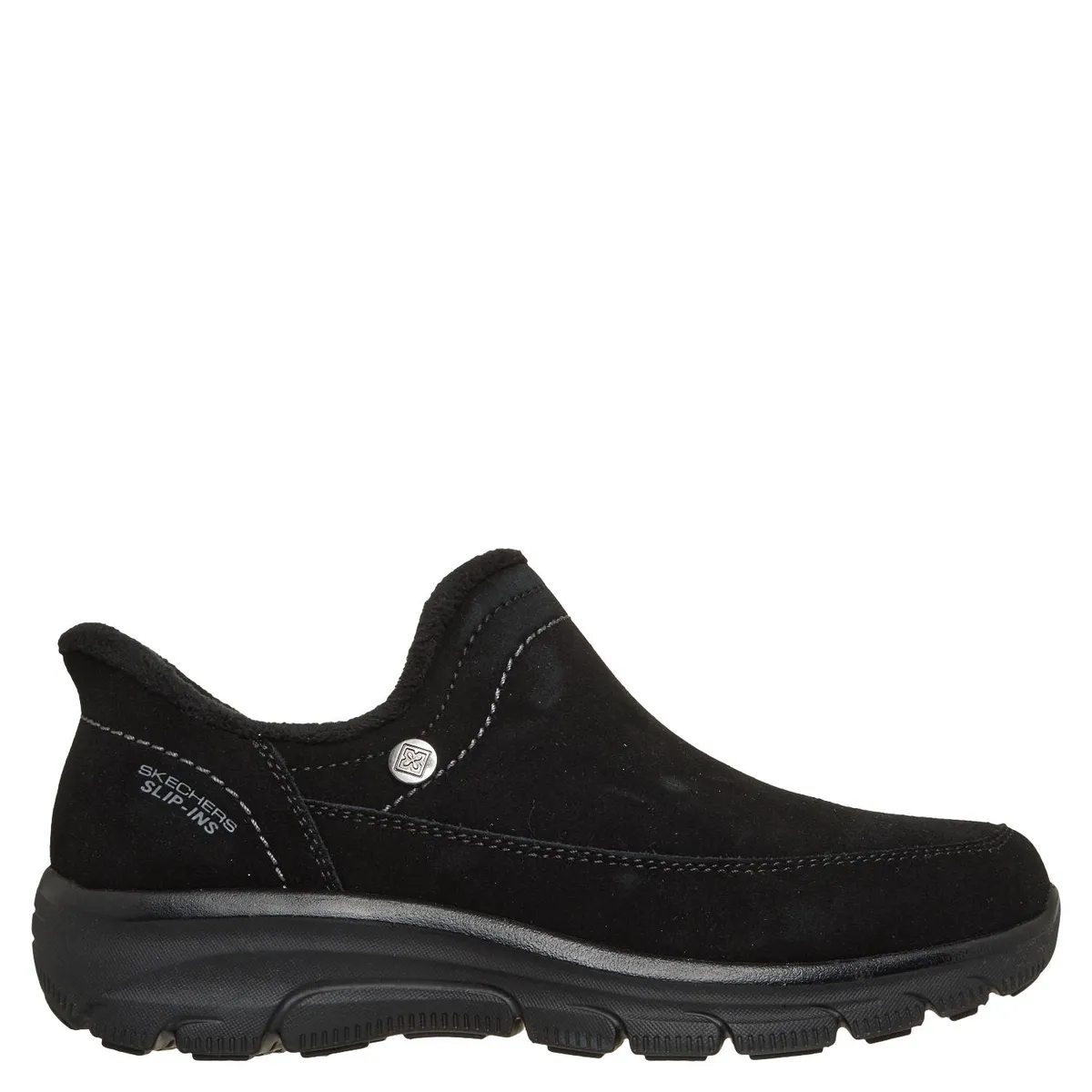 SKECHERS - Botin Mujer Cuero Negro Skechers