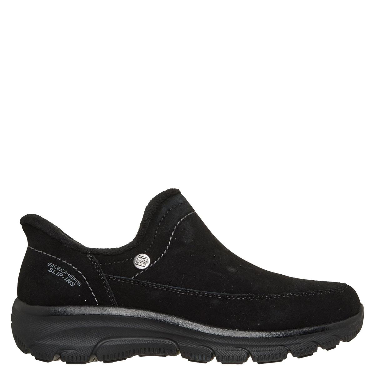 SKECHERS - Botin Mujer Cuero Negro Skechers