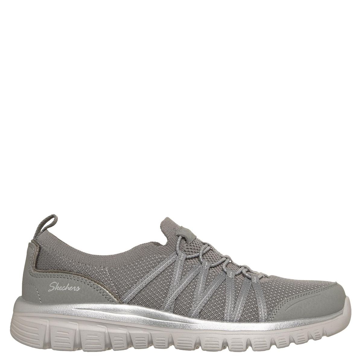 SKECHERS - Zapatilla Urbana Mujer Gris Skechers