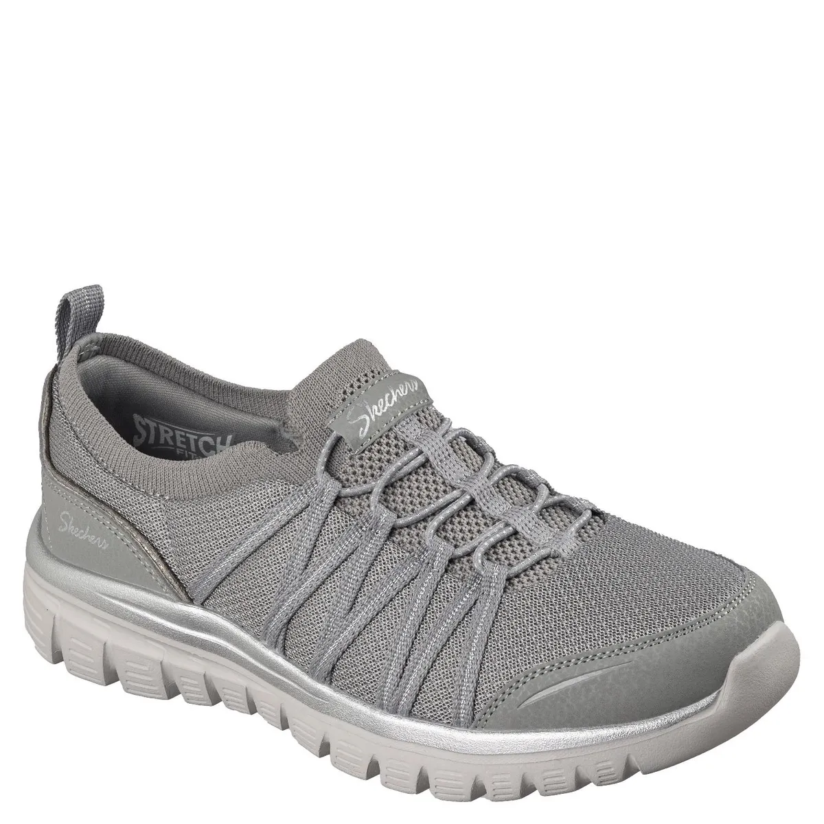 SKECHERS - Zapatilla Urbana Mujer Gris Skechers