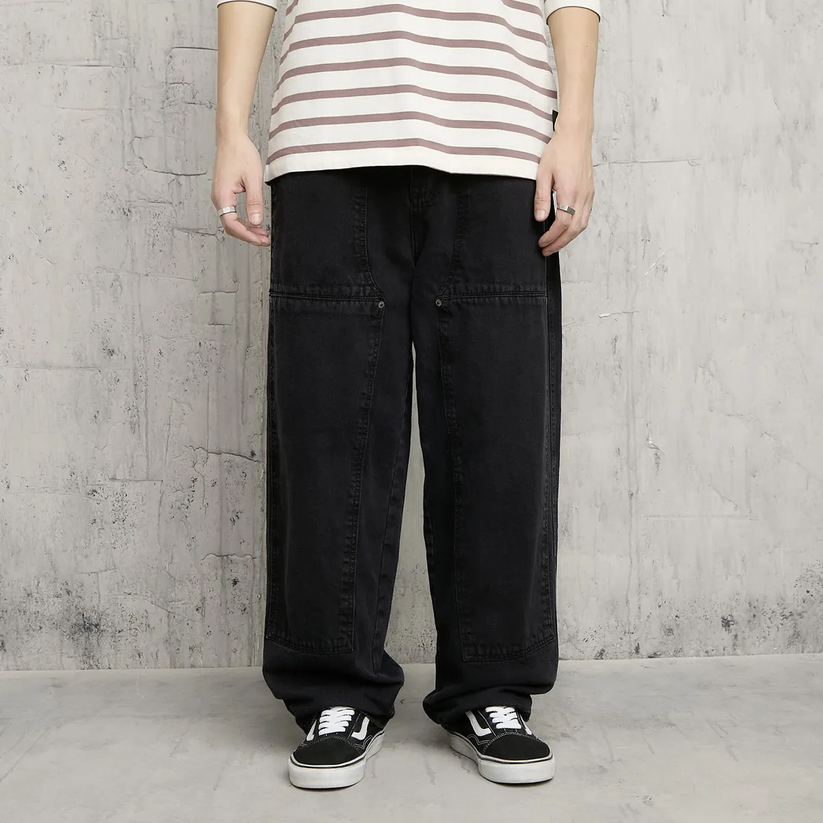 AMERICANINO - Jeans Baggy Carpintero Hombre Americanino