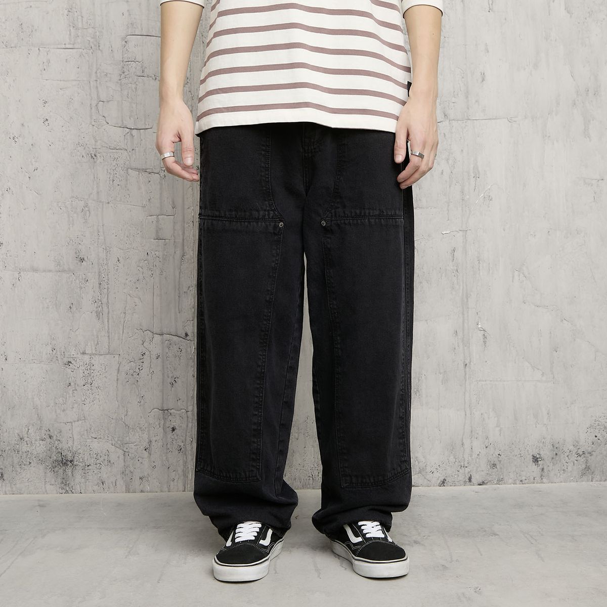 AMERICANINO - Jeans Baggy Carpintero Hombre Americanino
