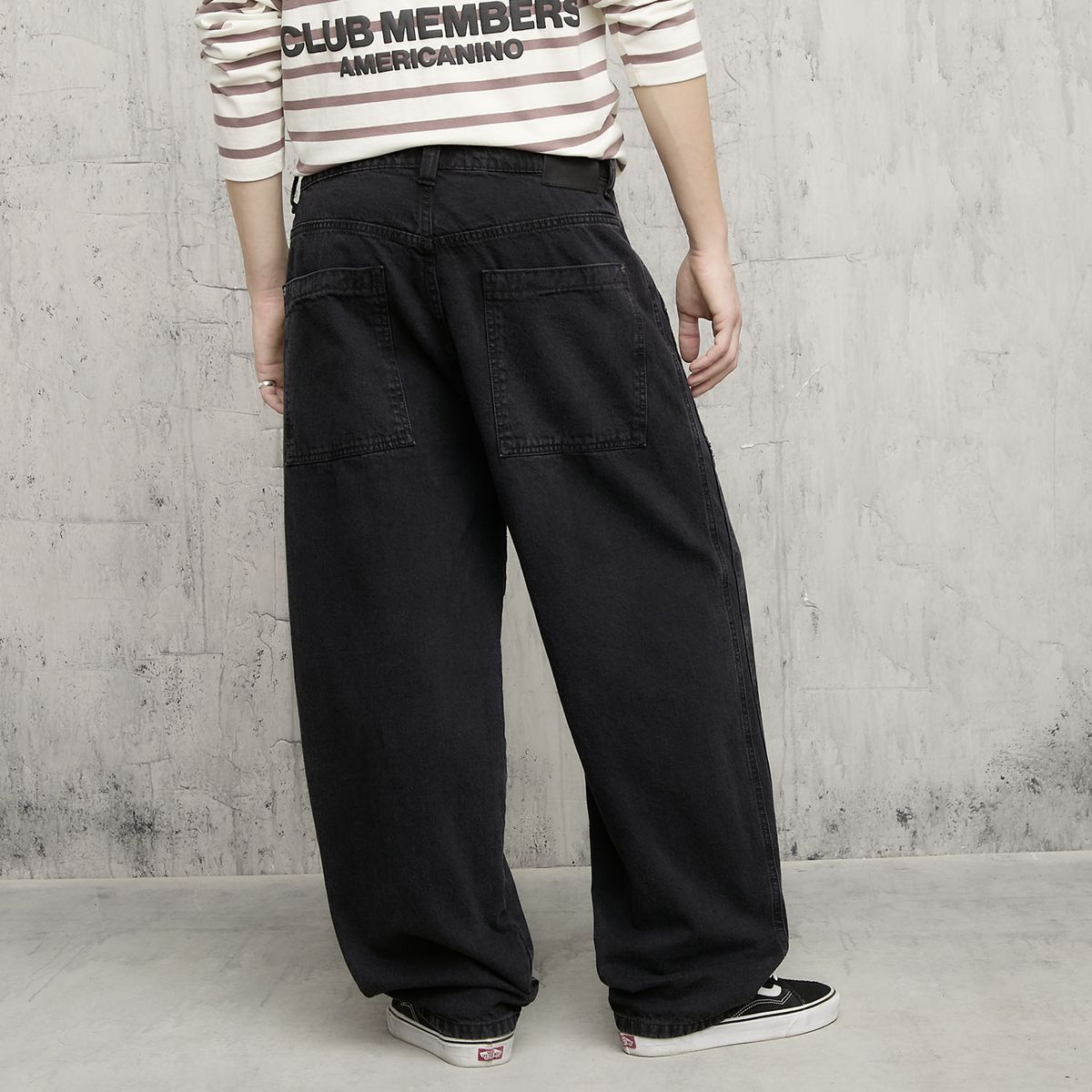 AMERICANINO - Jeans Baggy Carpintero Hombre Americanino