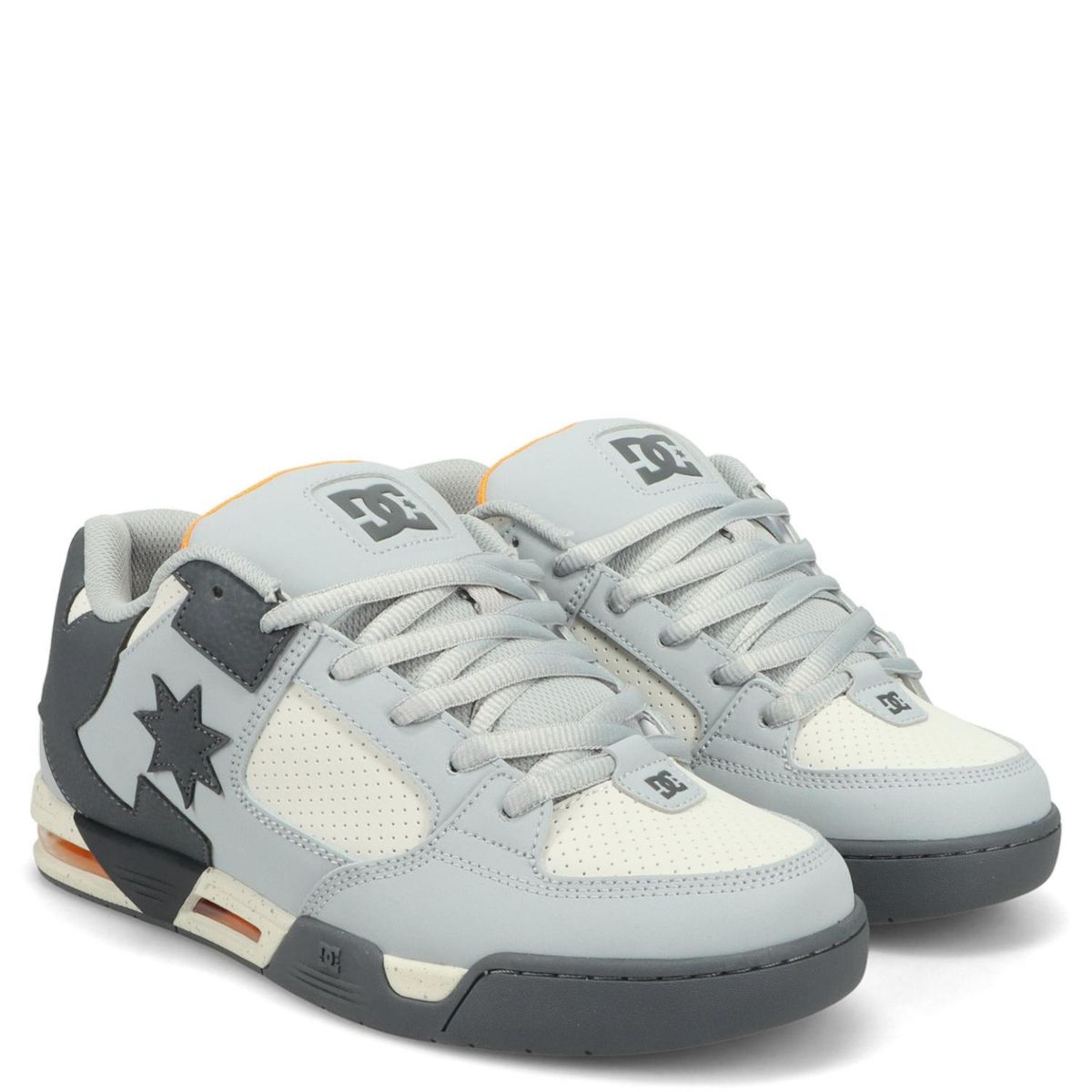 DC SHOES - Command Zapatilla Lifestyle Hombre Cuero Gris DC Shoes