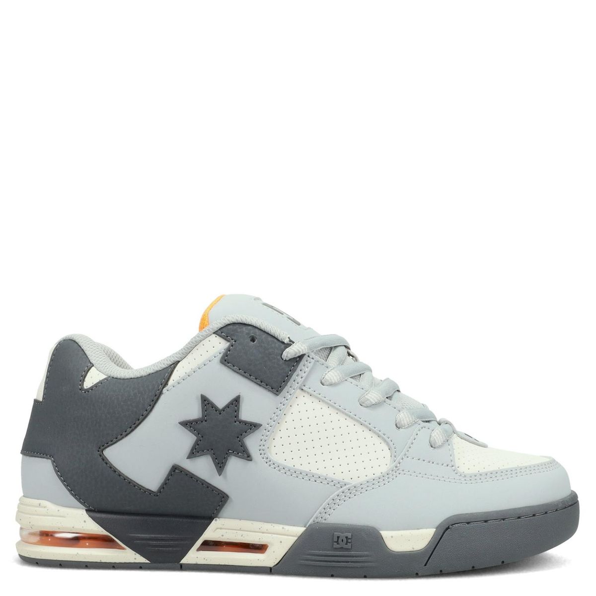 DC SHOES - Command Zapatilla Lifestyle Hombre Cuero Gris DC Shoes