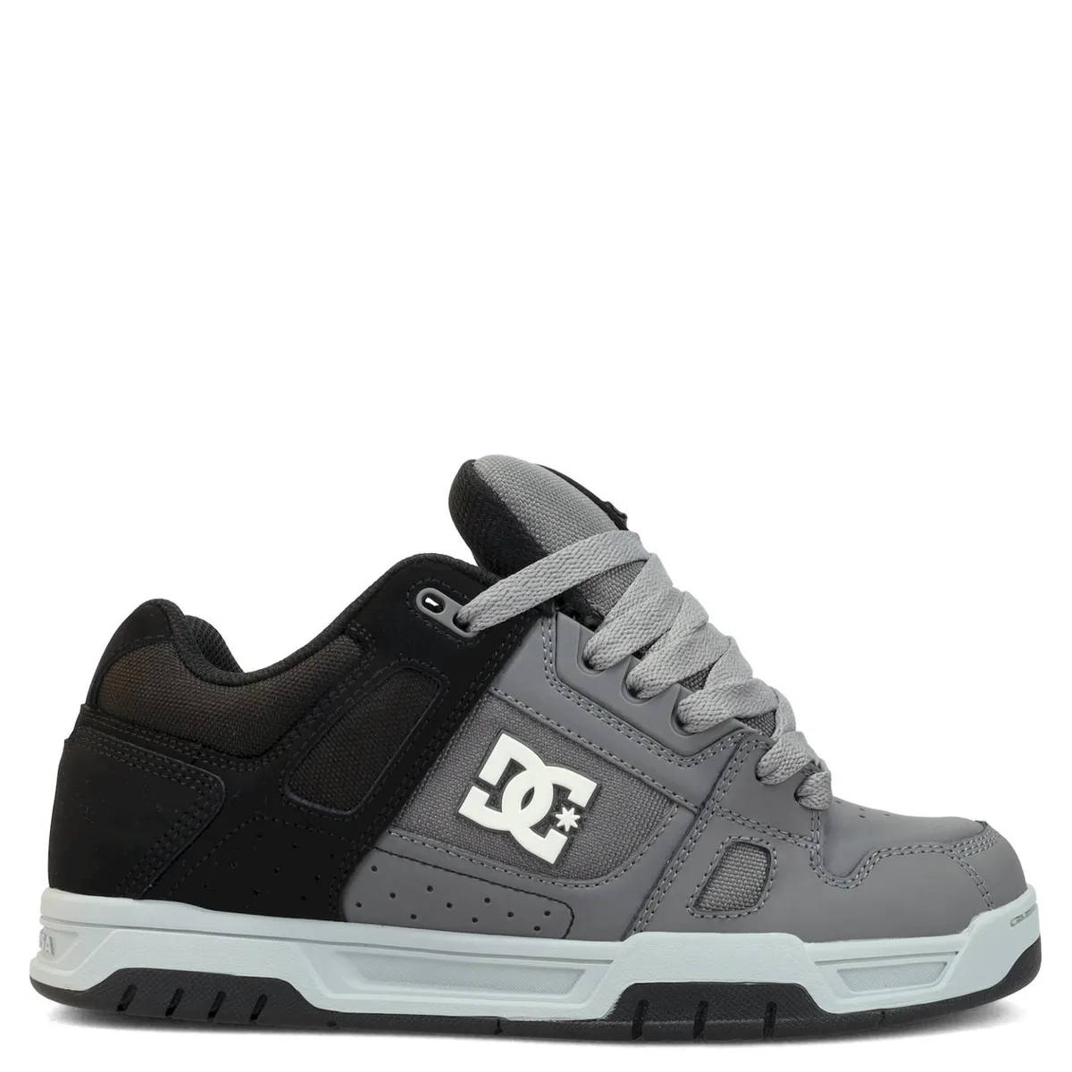 DC SHOES - Stag Zapatilla Lifestyle Hombre Cuero Gris DC Shoes