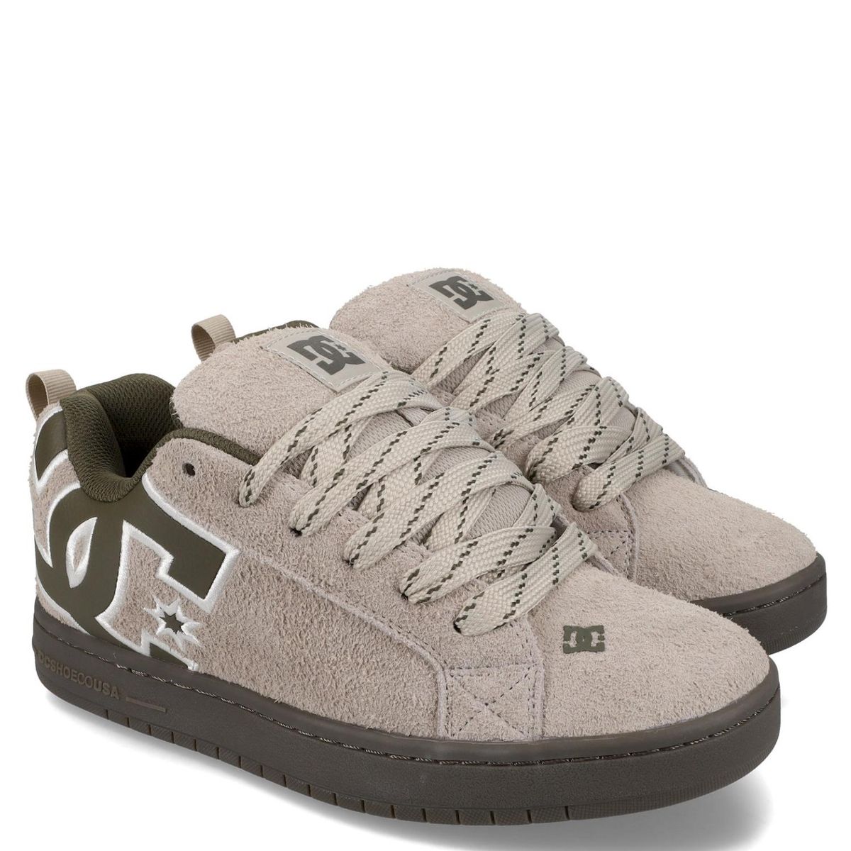 DC SHOES - Court Graffik SE Zapatilla Lifestyle Hombre Cuero Verde DC Shoes