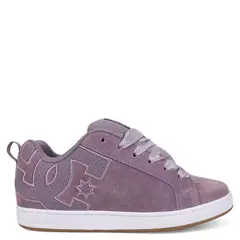 DC SHOES - Court Graffik Sd Zapatilla Urbana Mujer Cuero Violeta