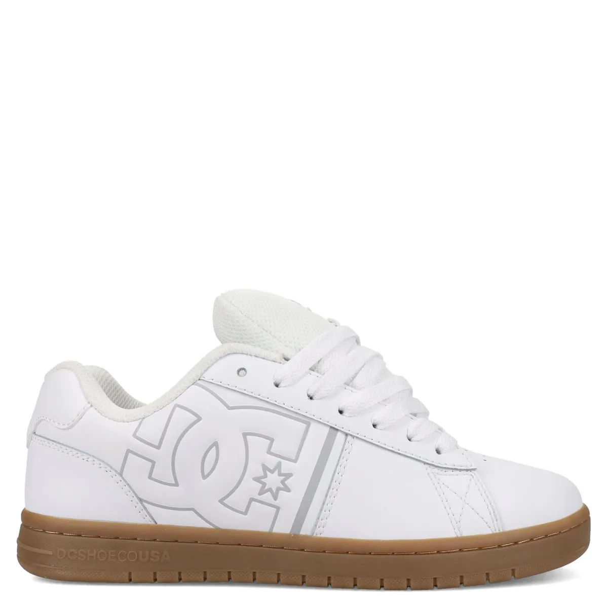 DC SHOES - Gaveler 2.0 Zapatilla Urbana Mujer Cuero Blanco Dc Shoes