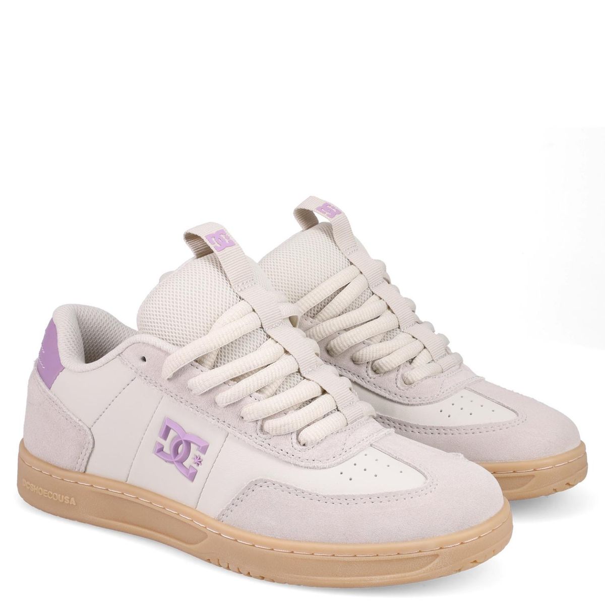 DC SHOES - Dc Astrix Zapatilla Urbana Mujer Cuero Beige Dc Shoes