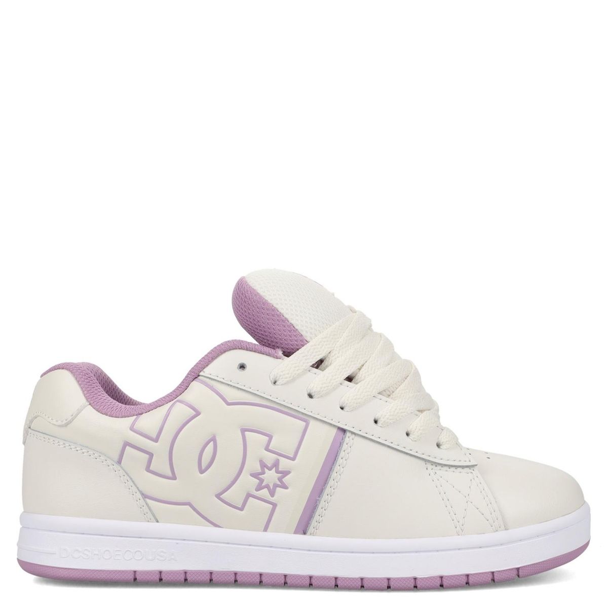 DC SHOES - Gaveler 2.0 Zapatilla Urbana Mujer Cuero Blanco Dc Shoes