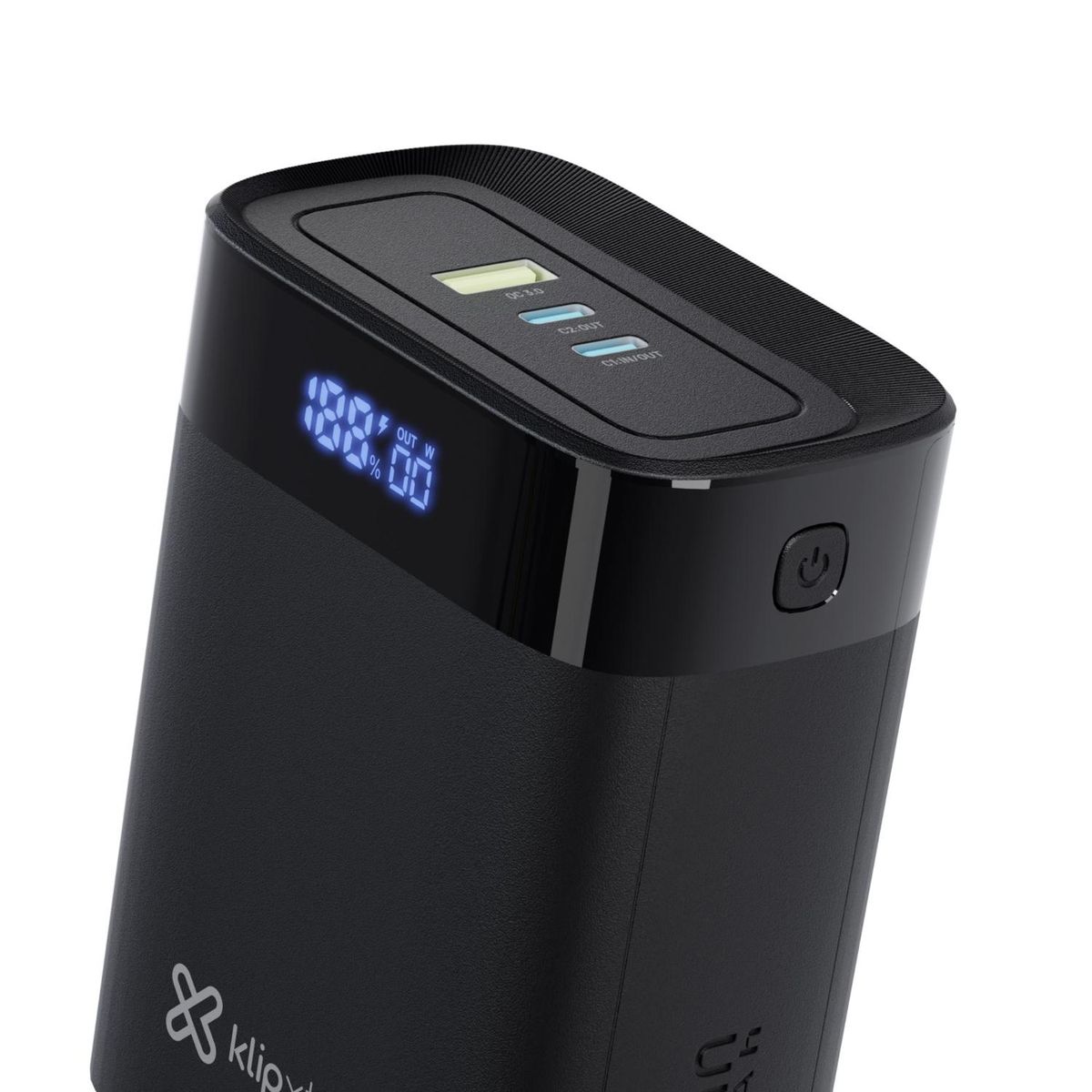 KLIP XTREME - Powerbank de 140W y 30.000mAh Para Laptops y Otros Dispositivos Klip Xtreme