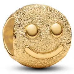 PANDORA - Mini Charm Carita Feliz con Textura Mujer