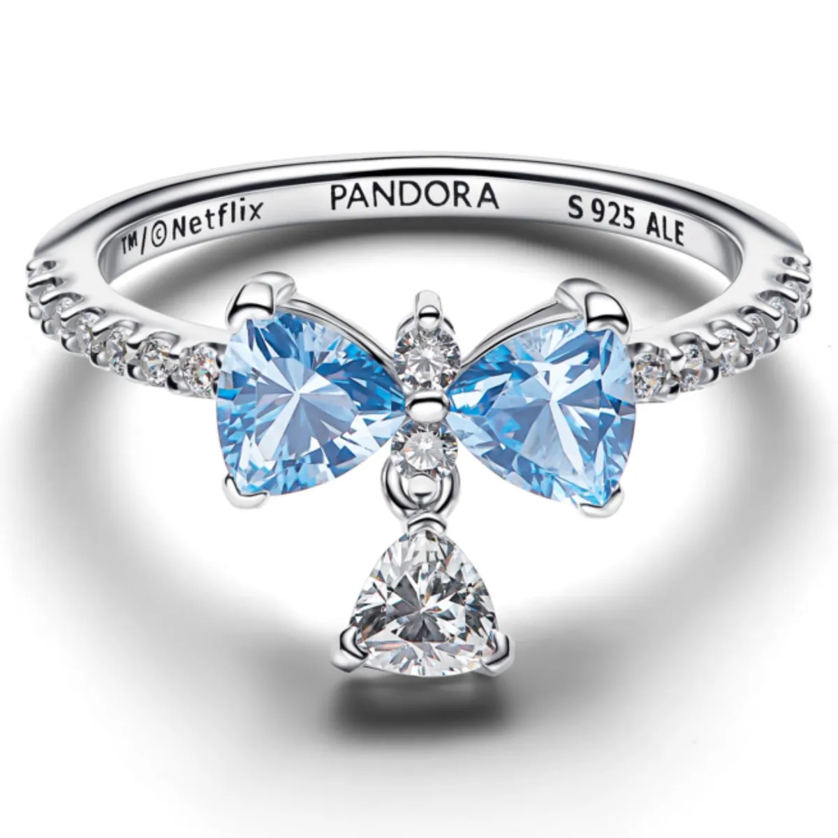 PANDORA - Anillo Moño Azul de Bridgerton Pandora