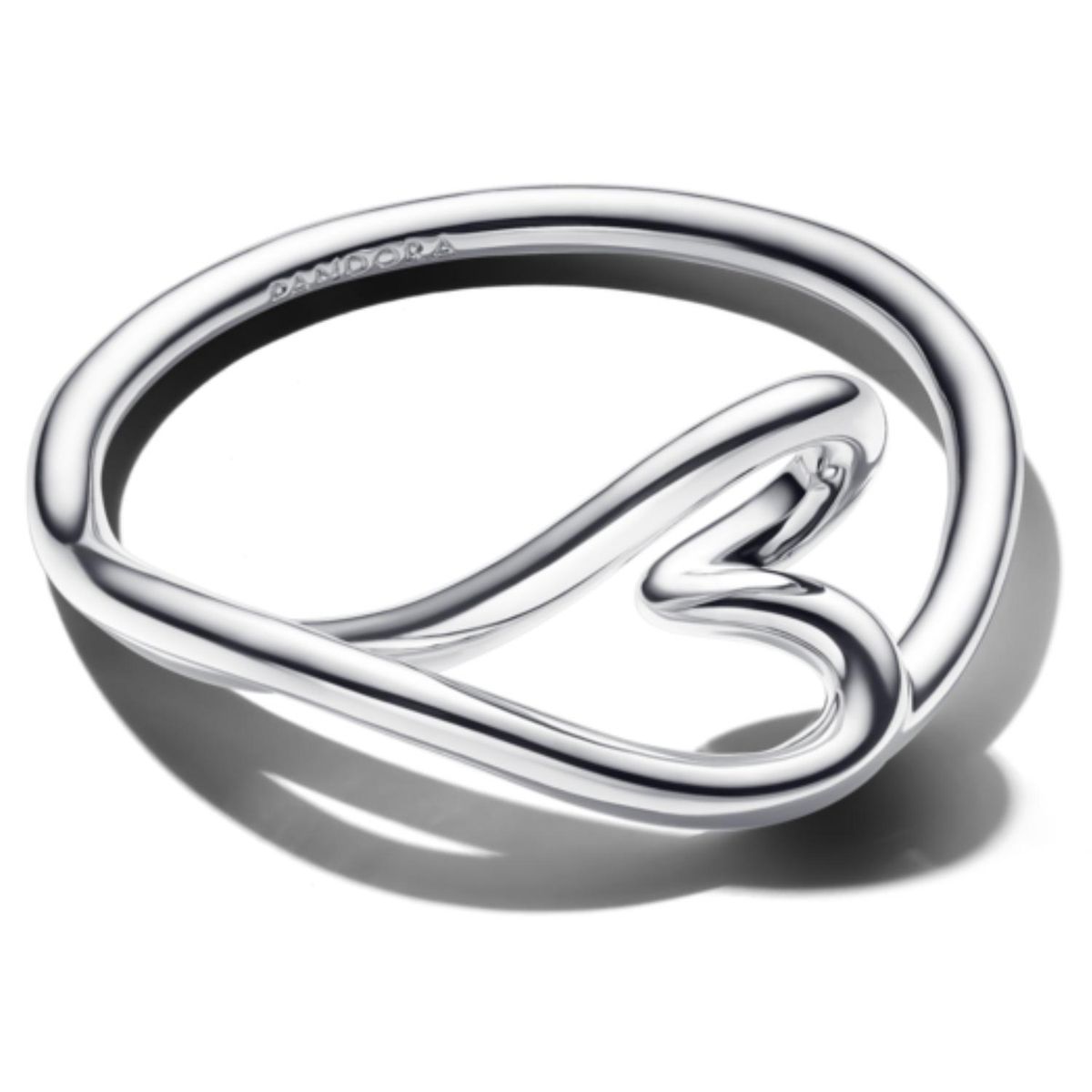 PANDORA - Anillo Pequeño Corazón con Forma Orgánica Plateado Pandora