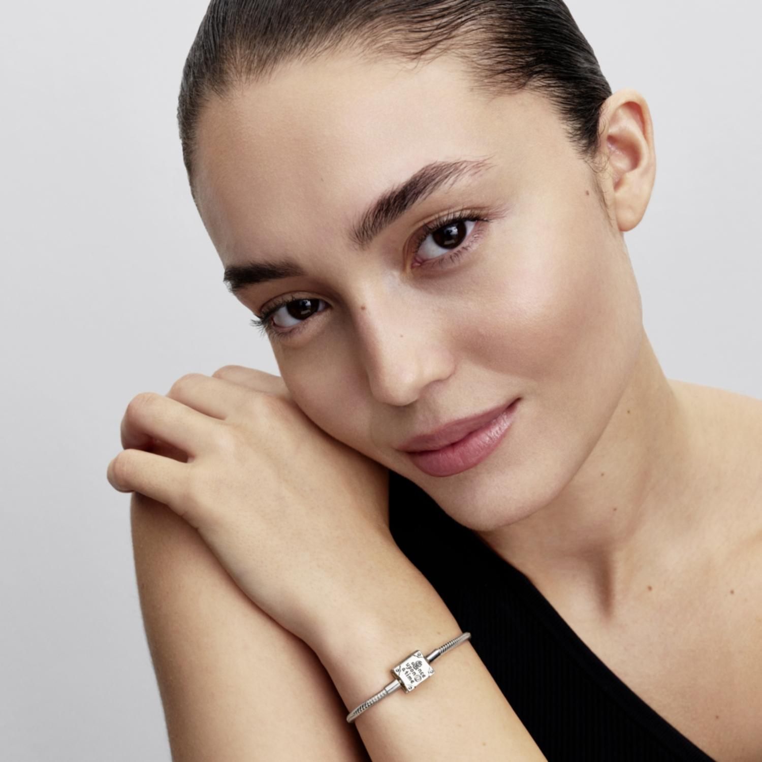 PANDORA Brazalete Disney Princesa Storybook Con Diamante Cultivado
