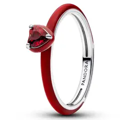 PANDORA - Anillo Corazón Chakra Rojo